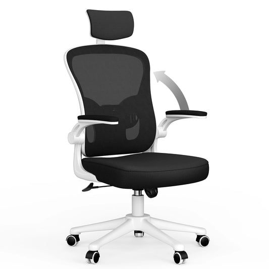 Ergonomic High Back Office Chair with Headrest & Lumbar Support