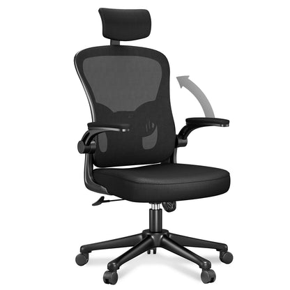 Ergonomic High Back Office Chair with Headrest & Lumbar Support