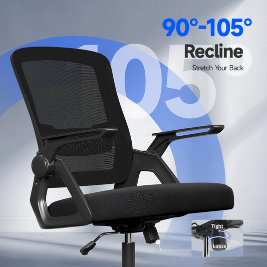 Ergonomic Mid-Back Mesh Office Chair