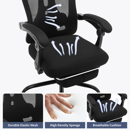 Ergonomic Office Chair Adjustable Lumbar Support