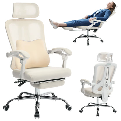 Ergonomic Office Chair Adjustable Lumbar Support